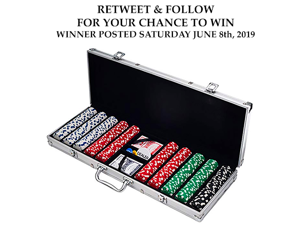 Poker Chip Set Giveaway Contest